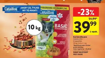 Intermarche Karma dla psa Canaillou Croquettes oferta