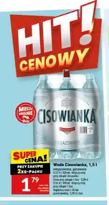 Twój Market Woda Cisowianka niegazowana oferta