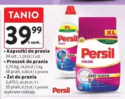 Intermarche Kapsułki do prania Persil oferta