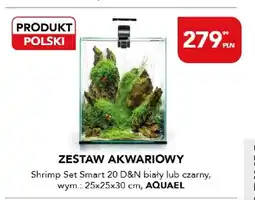 AquaelZOO Zestaw akwariowy Aquael Shrimp Set Smart 20 D&N biały 25x25x30cm oferta