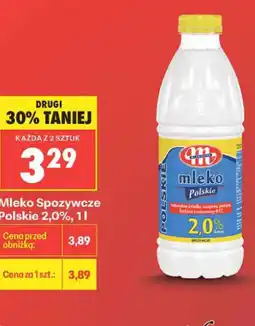 Biedronka Mleko Mlekovita oferta