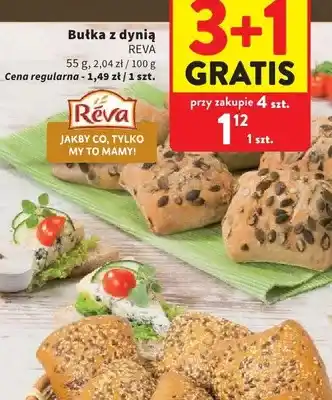 Intermarche Bułka z dynią REVA oferta