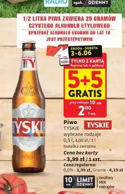 Intermarche Piwo Tyskie Gronie oferta