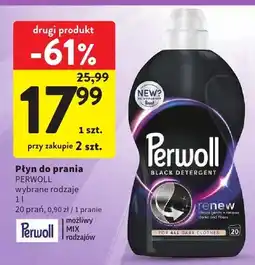 Intermarche Płyn do prania Perwoll Black Detergent 20 prań oferta