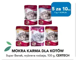 AquaelZOO Mokra karma dla kotów Super Benek oferta