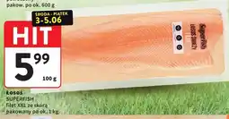 Intermarche Łosoś SUPERFISH filet XXL ze skórą oferta