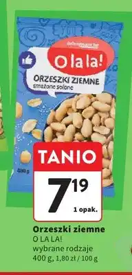 Intermarche Orzeszki ziemne smażone solone O LA LA! oferta