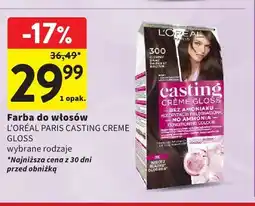 Intermarche Farba do włosów L'ORÉAL PARIS CASTING CREME GLOSS oferta