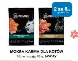 AquaelZOO Mokra karma dla kotów SAVORY oferta