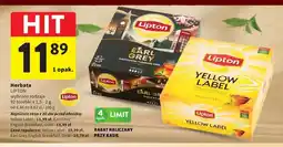 Intermarche Herbata Lipton Earl Grey oferta