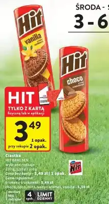 Intermarche Ciastka Hit Bahlsen vanilla oferta