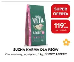 AquaelZOO Sucha karma dla psów Comfy Appetit Vita mini rasy jagnięcina oferta