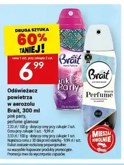 Twój Market Odświeżacz powietrza w aerozolu Brait pink party oferta