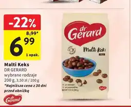 Intermarche Ciastka Malti Keks DR GERARD oferta