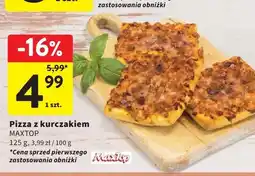 Intermarche Pizza z kurczakiem MAXTOP oferta