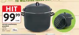 Intermarche Garnek emaliowany powidlak TADAR 15l czarny oferta