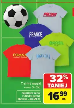 Carrefour Market T-shirt męski oferta