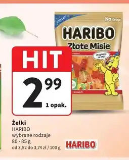 Intermarche Żelki Złote Misie HARIBO oferta
