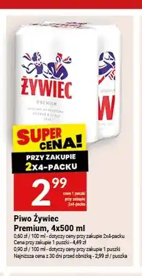 Twój Market Piwo Żywiec Premium 4-pak oferta