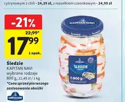 Intermarche Śledzie KAPITAN NAVI oferta