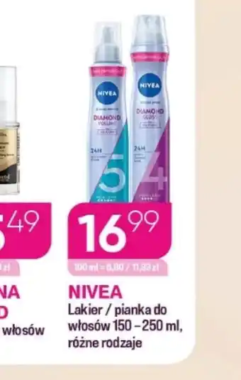 Koliber drogerie Nivea Lakier / pianka do włosów oferta