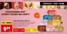 Biedronka Lody Marletto triple chocolate oferta