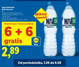 Lidl Woda Nałęczowianka oferta