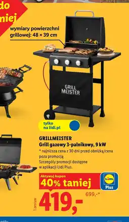 Lidl Grill Grill Meister oferta