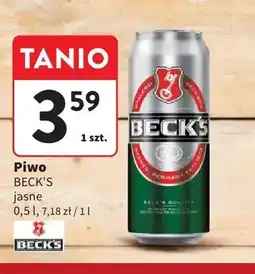 Intermarche Piwo Beck's jasne oferta