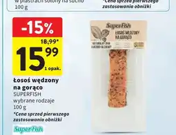 Intermarche Łosoś wędzony na gorąco SUPERFISH oferta