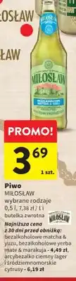 Intermarche Piwo bezalkoholowe Miłosław Matcha & Yuzu oferta