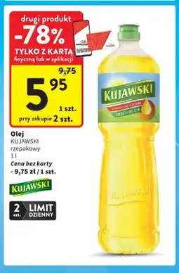 Intermarche Olej rzepakowy Kujawski oferta
