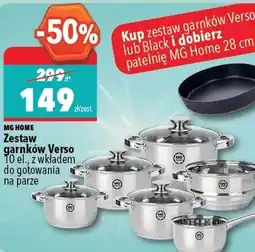 Biedronka Zestaw garnków MG Home oferta