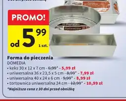 Intermarche Forma do pieczenia DOMEDIA keks 30x12x7cm oferta