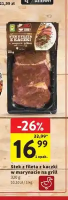 Intermarche Stek z fileta z kaczki w marynacie na grill GRILL TIME! oferta