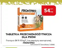 AquaelZOO Tabletka przeciwpasożytnicza dla psów Frontpro M 9-10kg (na pasożyty zewnętrzne) oferta