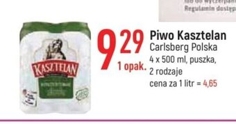 E.Leclerc Piwo Kasztelan 4x500ml oferta