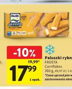 Intermarche Paluszki rybne FROSTA Cornflakes oferta