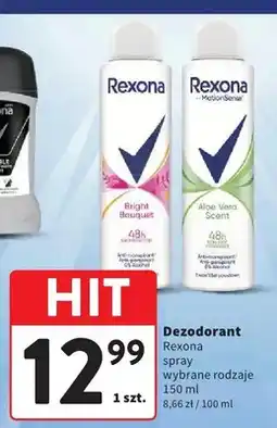 Intermarche Dezodorant Rexona spray Bright Bouquet oferta
