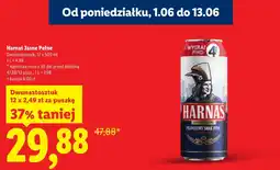Lidl Piwo Harnaś oferta