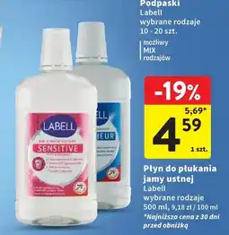 Intermarche Płyn do płukania jamy ustnej Labell Sensitive oferta
