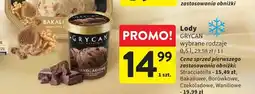 Intermarche Lody GRYCAN czekoladowe oferta