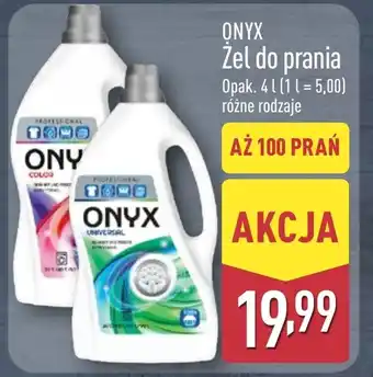ALDI Żel do prania Onyx oferta