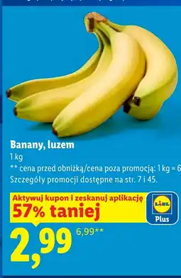 Lidl Banany oferta