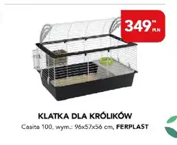 AquaelZOO Klatka dla królików Casita 100 96x57x56cm Ferplast oferta