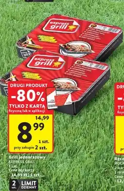 Intermarche Grill jednorazowy Express Grill oferta