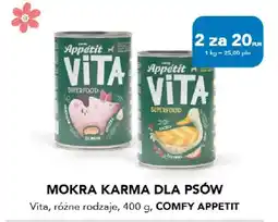 AquaelZOO Mokra karma dla psów Comfy Appetit Vita wieprzowina oferta