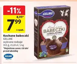 Intermarche Kochane babeczki czekoladowe z borówkowym sercem GELLWE oferta