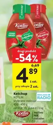 Intermarche Ketchup KOTLIN łagodny oferta