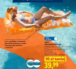 Lidl Fotel plażowy Crivit oferta